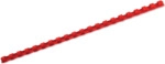 GBC Binder&uuml;cken 21 Ringe 12mm rot VE=100 St&uuml;ck