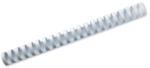 GBC Plastikbinder&uuml;cken IbiCombs 21 Ringe 22mm wei&szlig; VE=100 St&uuml;ck
