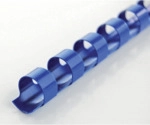 GBC Binder&uuml;cken ibiCombs 6mm 21 Ringe blau VE=100 St&uuml;ck