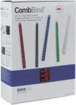 GBC Plastikbinder&uuml;cken CombBind A4 PVC 51mm VE=50 St&uuml;ck wei&szlig;