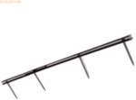 4 x GBC Bindestrip VeloBind PVC A4 45mm VE=25 St&uuml;ck schwarz