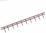 4 x GBC Bindestrip SureBind PVC A4 25mm VE=100 St&uuml;ck bordeaux