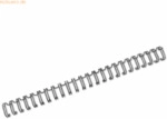 GBC Drahtbinder&uuml;cken WireBind A5 Nr. 4 6,3mm VE=250 St&uuml;ck schwarz