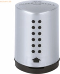 Faber Castell Einfachspitzdose Grip 2001 Mini silber