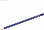 12 x Pelikan Bleistift GP2B 2B Schaftfarbe blau