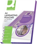 Q-Connect Laminierh&uuml;lle - A4 125 my matt 100 St&uuml;ck.