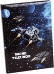 Goldbuch Freundebuch Raumschiff - A5.