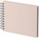 S.O.H.O. Fotoalbum Whire-O 40 Seiten 195x145mm powder/schwarz