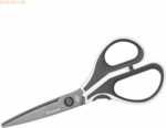 Wedo Schere Titan Cut-it Edelstahl 17,5cm grau/wei&szlig;