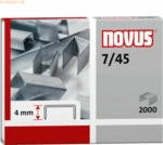 Novus Heftklammern 7/45 verzinkt