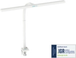 Assmann DIGITUS LED Schreibtischlampe, 80 cm 2400 lm, 16W Weiss