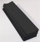 Clairefontaine Krepp-Papier 200x50cm 30g/qm VE=10 Bogen schwarz