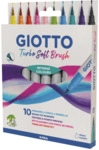 GIOTTO Faserschreiberetui Soft Brush - 10 St&uuml;ck.