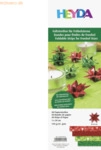 5 x Heyda Faltstreifen Fr&ouml;belsterne 1x45cm rot/gr&uuml;n VE=48 Streifen