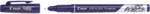 Pilot Fineliner FriXion - 0,45 mm blau radierbar.