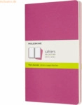 Moleskine Notizheft Cahier Large A5 blanko Kartoneinband VE=3 St&uuml;ck ki