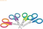 Wedo Bastelschere Soft-Kid rund 11,5cm farbig sortiert