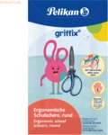 Pelikan Schulschere griffix Linksh&auml;nder Rund 14cm Blau