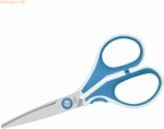 Wedo Schere Cut-it Edelstahl 13 cm hellblau