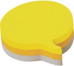 Post-it Notes Haftnotizw&uuml;rfel Stanzform Sprechblase