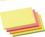 Soennecken Haftnotiz 5835 125x75mm neonfarben 4x100 Blatt 4 St&uuml;ck