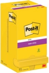 Post-it Haftnotiz Super Sticky Notes 76x76mm 74 g/qm 90 Blatt narzisse