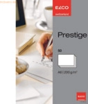 Elco Schreibkarten A6 Prestige hochwei&szlig; blanko 200g/qm VE=50 St&uuml;ck