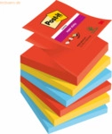 Post-it Haftnotiz Super Sticky Z-Notes Playful Collection 76x76mm 90 B