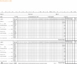 RNK Urlaubskarte A5 quer 170 g/qm liniert wei&szlig; VE=100 St&uuml;ck