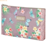 Herlitz Sch&uuml;leretui Faulenzer flach Ladylike Polyester 220x150mm Butte