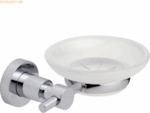 Tesa Seifenablage Loxx ohne Bohren verchromt satiniertes Glas