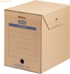 6 x ELBA Archiv-Box maxi tric system 236x333x308mm Wellpappe naturbrau