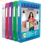 Oxford Dokumentenbox polyvision A4 PP 40mm sortiert