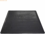 Miltex Arbeitsplatzmatte Yoga Dome Oil Einzelmatte 90x120cm schwarz