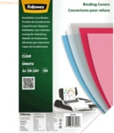 Fellowes Foliendeckel A4 PET glatt 150 mic transparent VE=100 St&uuml;ck