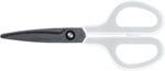 PLUS JAPAN Schere Fitcut Curve - 17,5 cm wei&szlig;/grau.
