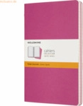 Moleskine Notizheft Cahier Large A5 liniert Kartoneinband VE=3 St&uuml;ck k