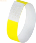 Sigel Eventb&auml;nder Super Soft neon gelb 255x25mm VE=520 St&uuml;ck