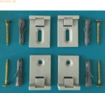 Legamaster Wandhalterung / Montagesatz f&uuml;r Premium-Boards VE=6 Halteru
