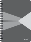 Leitz Collegeblock Office A5 PP kariert grau