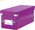 Leitz Ablagebox Click & Store CD violett