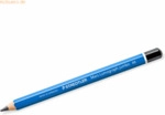6 x Staedtler Bleistift Mars LumographJumbo 8B blau