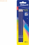 10 x Pelikan Bleistift HB VE=3 St&uuml;ck Blister