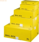 smartboxpro Versandkarton MAILBOX M 330x250x110mm gelb/anthrazit