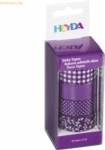 5 x Heyda DekoTape Papier 15mmx5m VE=4 St&uuml;ck sortiert purple