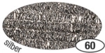 Folia Chenilledraht - 8 mm 10 St&uuml;ck silber.