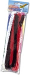 Folia Chenilledraht Flausch - 20 mm 10 St&uuml;ck 10 Farben sortiert.