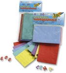 Folia Moosgummi Stanzteile -Buchstaben- - 130 St&uuml;ck sortiert.