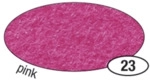 10 x Folia Bastelfilz - 20 x 30 cm pink.