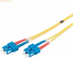 Assmann LWL Patchk., SC/SC OS2, Singlemode 09/125 &micro;, Duplex, 10m